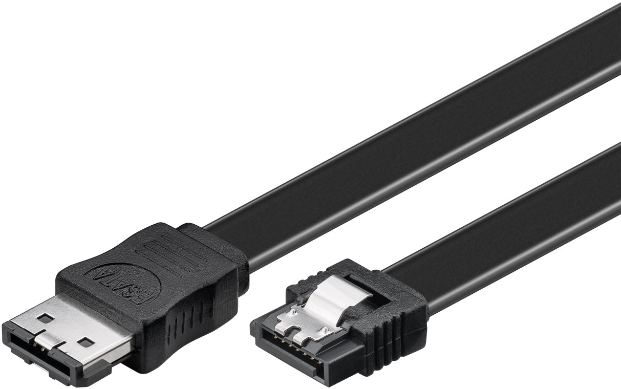 HDD eSATA-Kabel 1,5 GBit/s/3 GBit/s/6 GBit/s