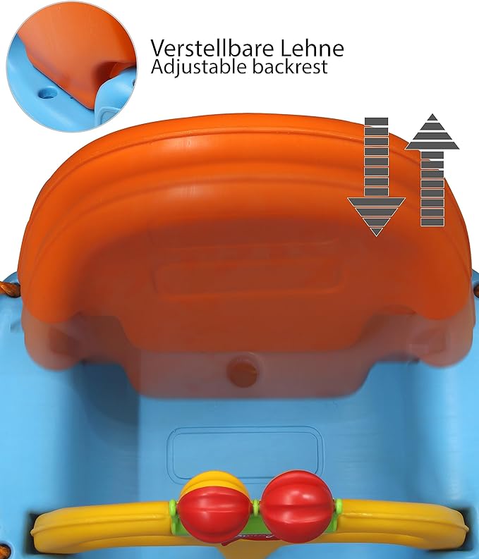 JAMARA Kinderschaukel Grow with me 3in1 orange 1+ JAMARA Kinderschaukel Grow with me 3in1 orange 1+