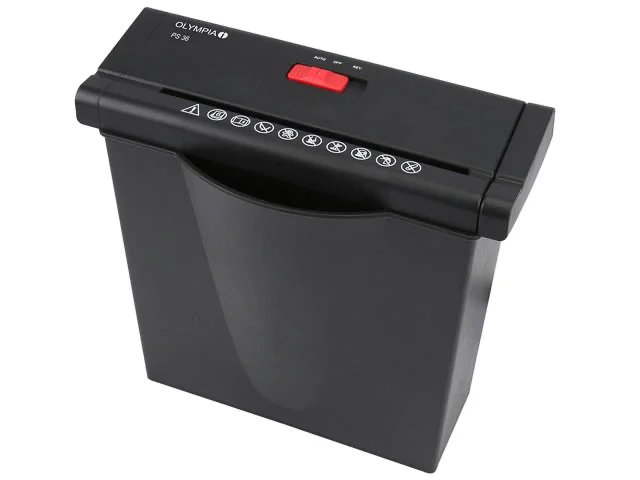 Olympia Aktenvernichter PS 36 schwarz