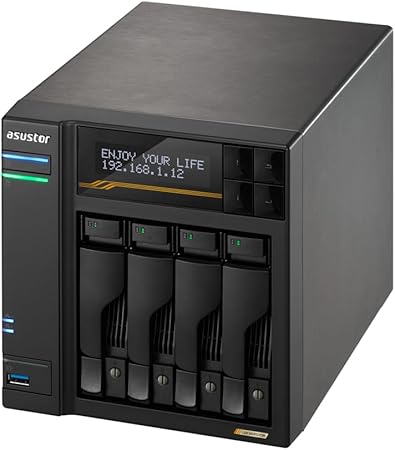 Asustor Lockerstor 4 Gen3 AS6804T 4-Bay Asustor Lockerstor 4 Gen3 AS6804T 4-Bay