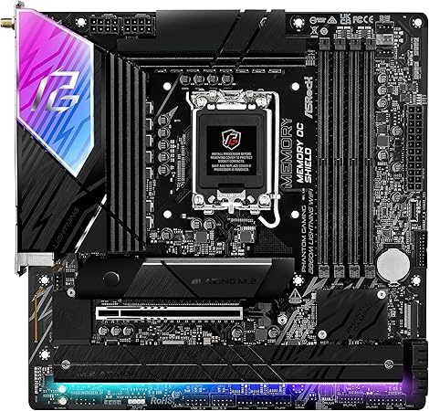 ASRock B860M Lightning WiFi DDR5 Intel S1851 retail ASRock B860M Lightning WiFi DDR5 Intel S1851 retail
