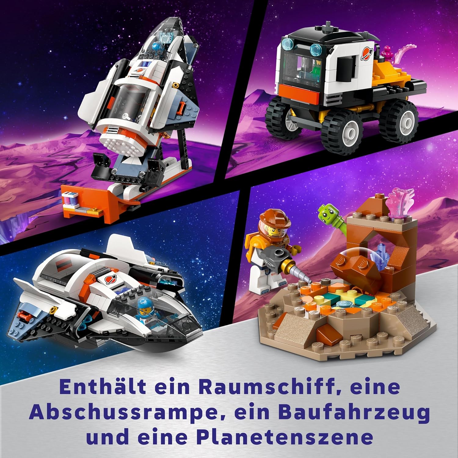 LEGO City Raumbasis mit Startrampe 60434 LEGO City Raumbasis mit Startrampe 60434