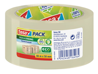 tesapack Eco & Strong 66m 50mm transparent -Packband-