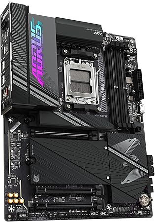 Gigabyte AORUS B650E PRO X USB4 - 1.0 - Motherboard - ATX - Socket AM5 - AMD B650 Chipsatz - USB 3.2 Gen 1, USB 3.2 Gen 2, USB-C 3.2 Gen 2x2, USB4 - 2.5 Gigabit LAN, Wi-Fi, Bluetooth - Onboard-Grafik (CPU erforderlich)