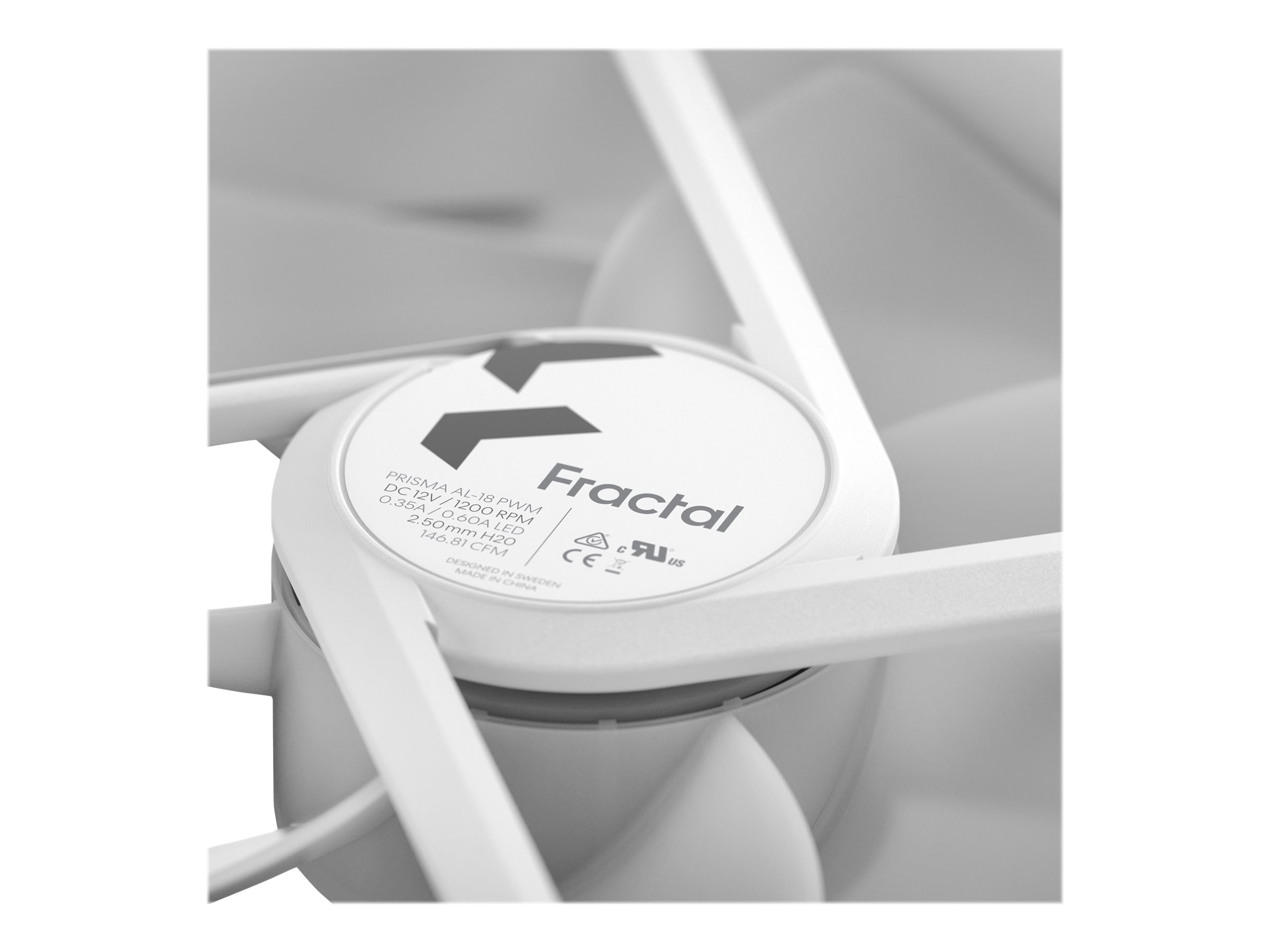 Fractal Design Prisma AL-18 - Gehäuselüfter - 180 mm Fractal Design Prisma AL-18 - Gehäuselüfter - 180 mm