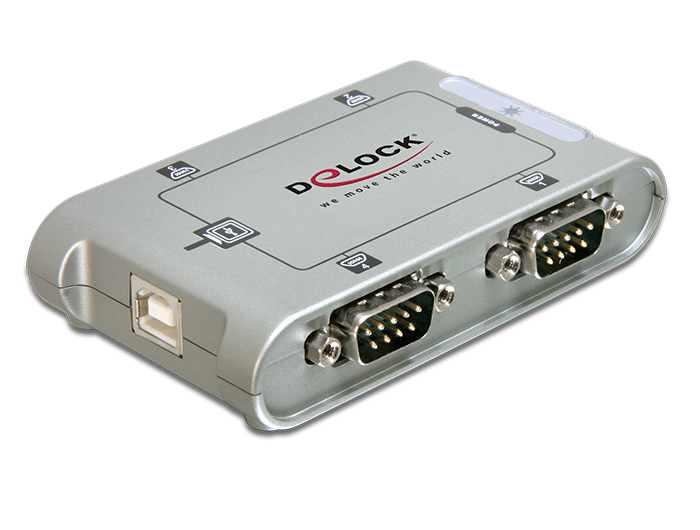 DeLOCK 4 Port USB 2.0 Seriell Hub