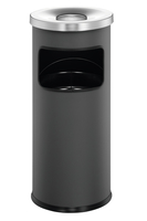 DURABLE Papierkorb Safe mit Ascher rund anthrazit