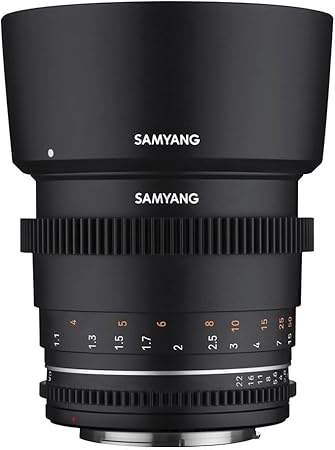Samyang MF 85mm T1,5 VDSLR MK2 Canon EF