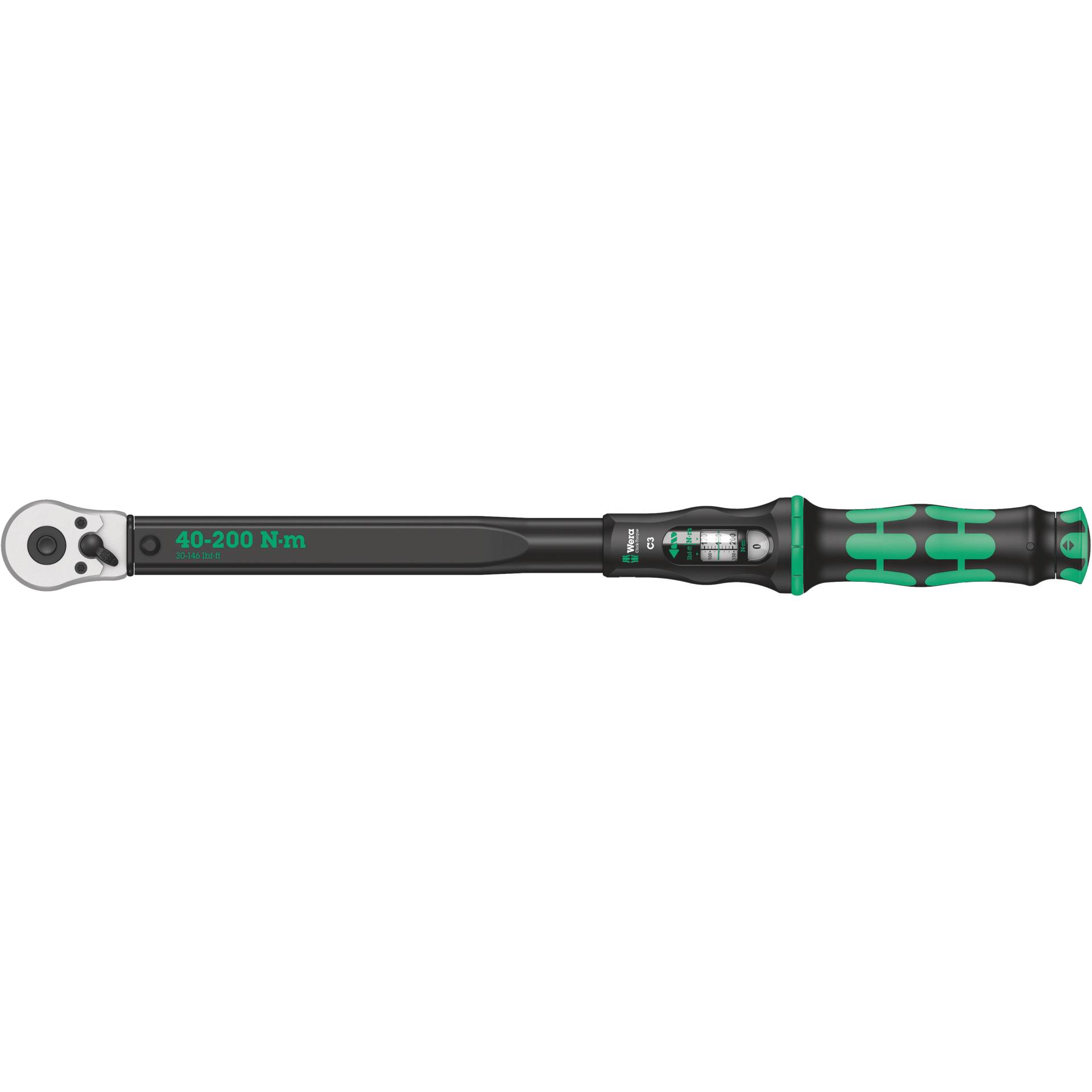 Wera Click-Torque C 3 Drehmomentschlüs. Umschaltbar 40-200Nm