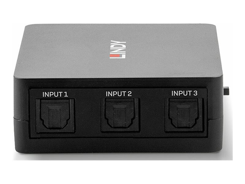 Lindy Audio-Splitter - 3 x TOSLINK - Desktop Lindy Audio-Splitter - 3 x TOSLINK - Desktop