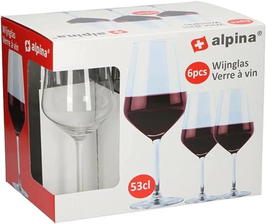 Rotweinkelch 6er Set 53cl (1 Set), 8711252864297
