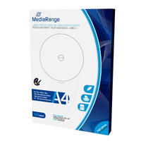 MediaRange Etiketten für CD/DVD/BD 100er Pack