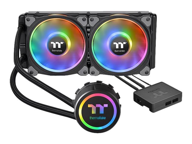 Thermaltake Floe DX RGB 240 TT Premium Edition Prozessor All-in-One-Flüssigkeitskühler Schwarz 1 Stück(e)