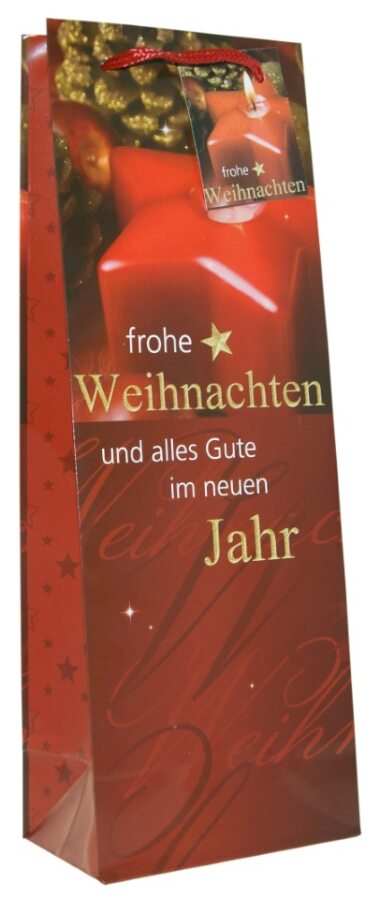 Flaschentüten für Weihnachten Lack - Standard - 10 Motive