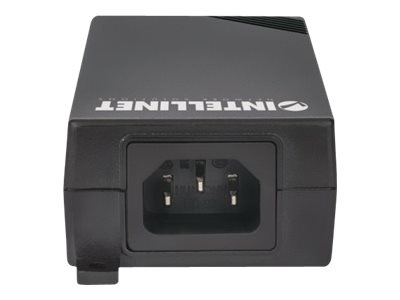 Intellinet Gigabit High-Power PoE+ Injektor, 1 x 30 Watt-Port, IEEE 802.3at/af Power over Ethernet (PoE+/PoE), Kunststoffgehäuse