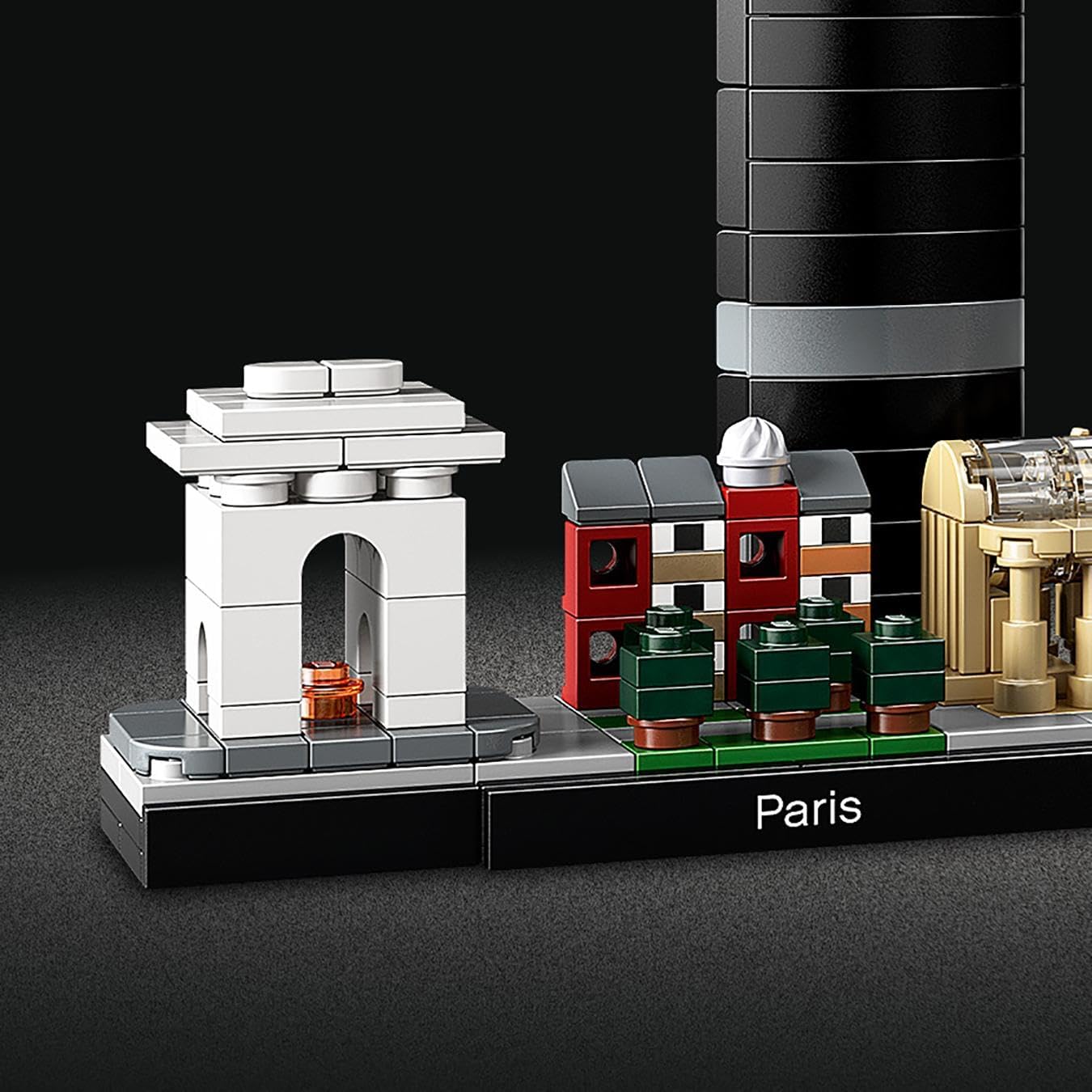 LEGO Architecture Paris, Modellbausatz mit Eiffelturm, Champs-Élysées und Louvre-Modell, Skyline-Kollektion, Haus und Büro-Deko, Geschenkideen für Sammler, Männer und Frauen 21044 LEGO Architecture Paris, Modellbausatz mit Eiffelturm, Champs-Élysées und Louvre-Modell, Skyline-Kollektion, Haus und Büro-Deko, Geschenkideen für Sammler, Männer und Frauen 21044