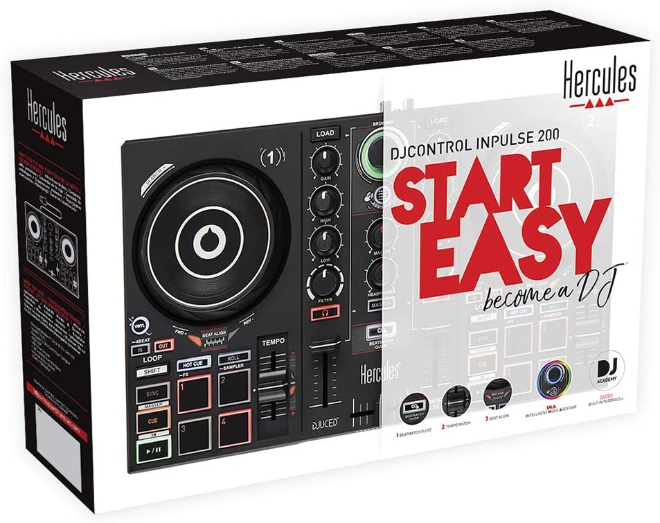 Hercules DJ Control Inpulse 200 - DJ-Regler Hercules DJ Control Inpulse 200 - DJ-Regler