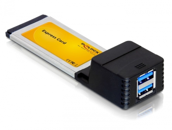 DeLOCK USB 3.0 Express Card Schnittstellenkarte/Adapter USB 3.2 Gen 1 (3.1 Gen 1)