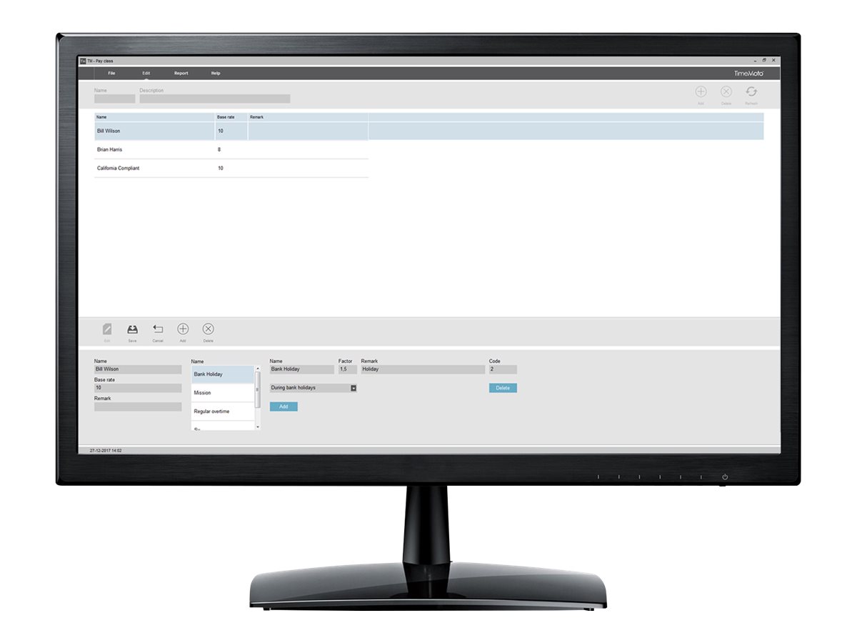 TIMEMOTO TM-PC Plus Software Planungssoftware