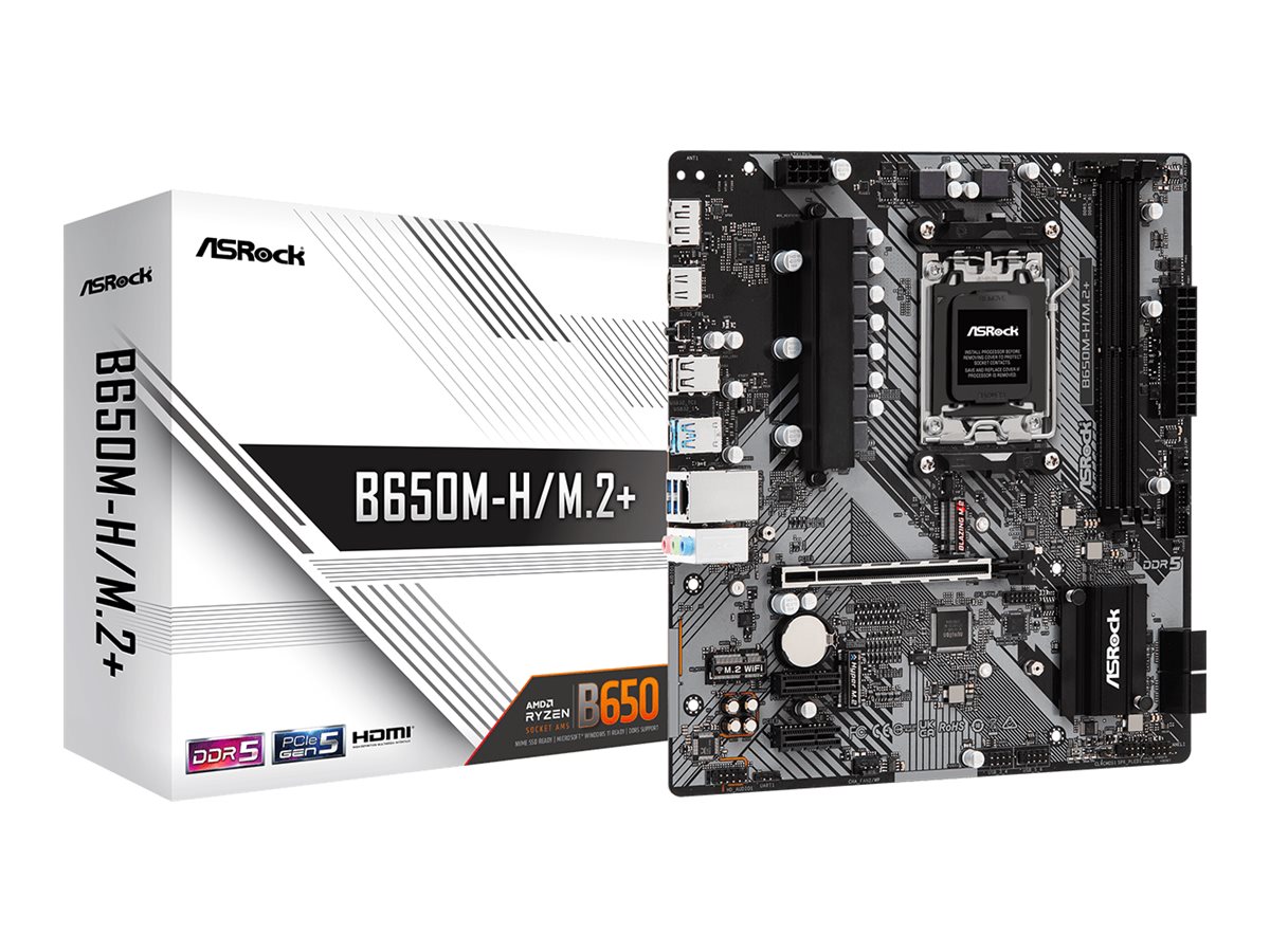 Asrock B650M-H/M.2+ AMD B650 Sockel AM5 micro ATX