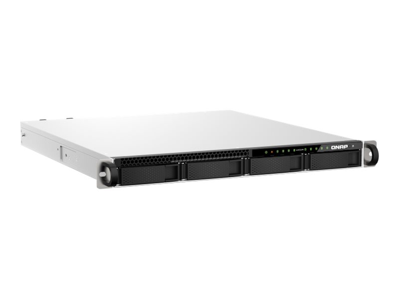 QNAP TS-h987XU-RP NAS Rack (1U) Intel Xeon E E-2334 16 GB DDR4 QuTS hero Schwarz, Silber
