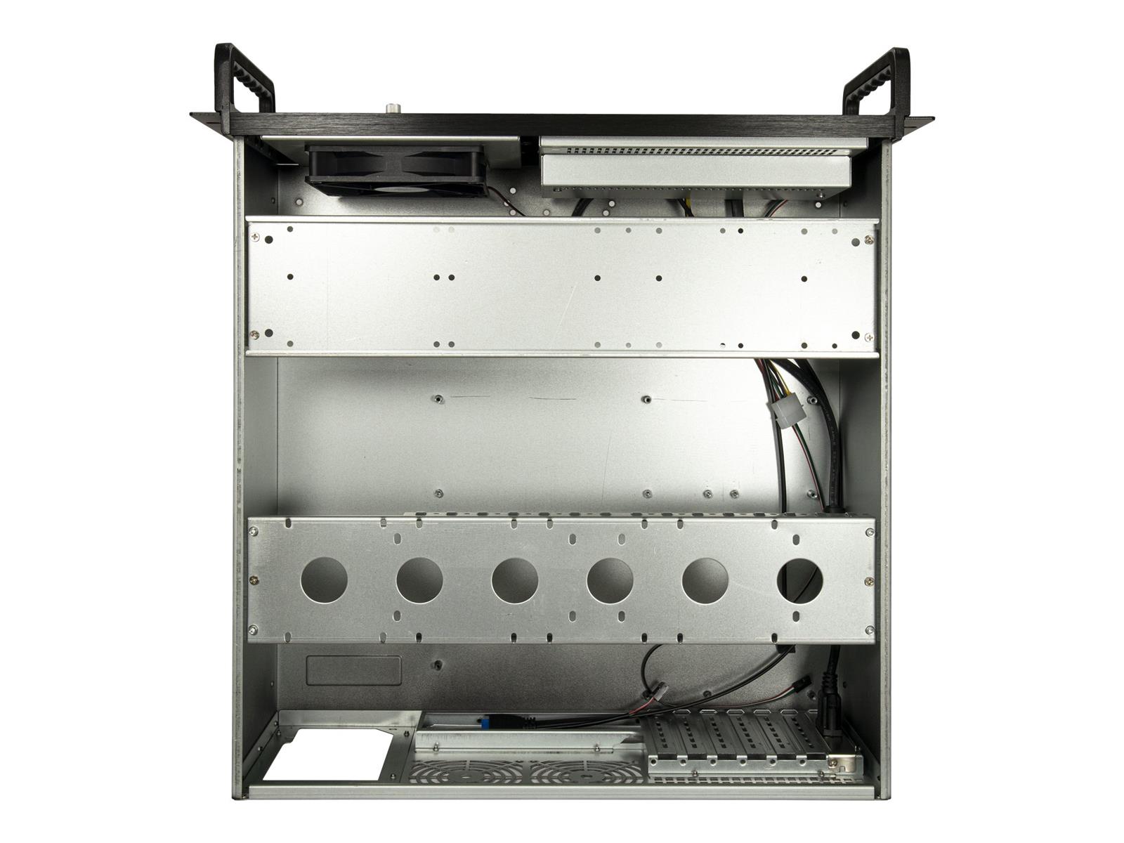 Inter-Tech 4U-4460 TFT Rack Schwarz