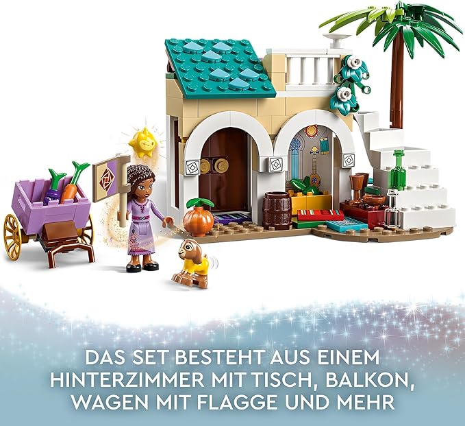 LEGO® Disney™ 43223 - Wish: Asha in der Stadt Rosas (154 Teile) LEGO® Disney™ 43223 - Wish: Asha in der Stadt Rosas (154 Teile)