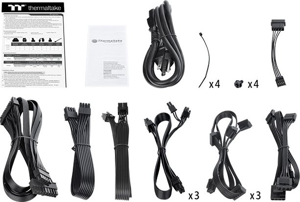 Thermaltake ToughPower GF1 1000W - TT Premium Edition - Netzteil (intern) Thermaltake ToughPower GF1 1000W - TT Premium Edition - Netzteil (intern)