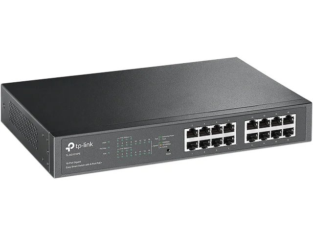 TP-Link 16-Port Gigabit Easy Smart Switch mit 8-Port PoE+