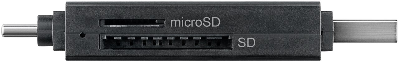 USB 3.0, USB-C™ 2in1-Kartenlesegerät
