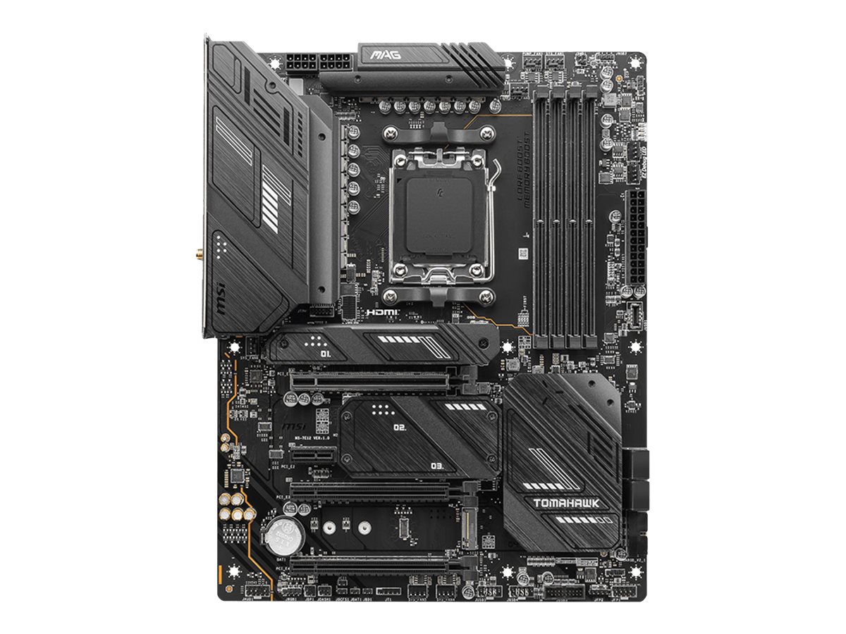 MSI MAG X670E TOMAHAWK WIFI Motherboard AMD X670 Sockel AM5 ATX