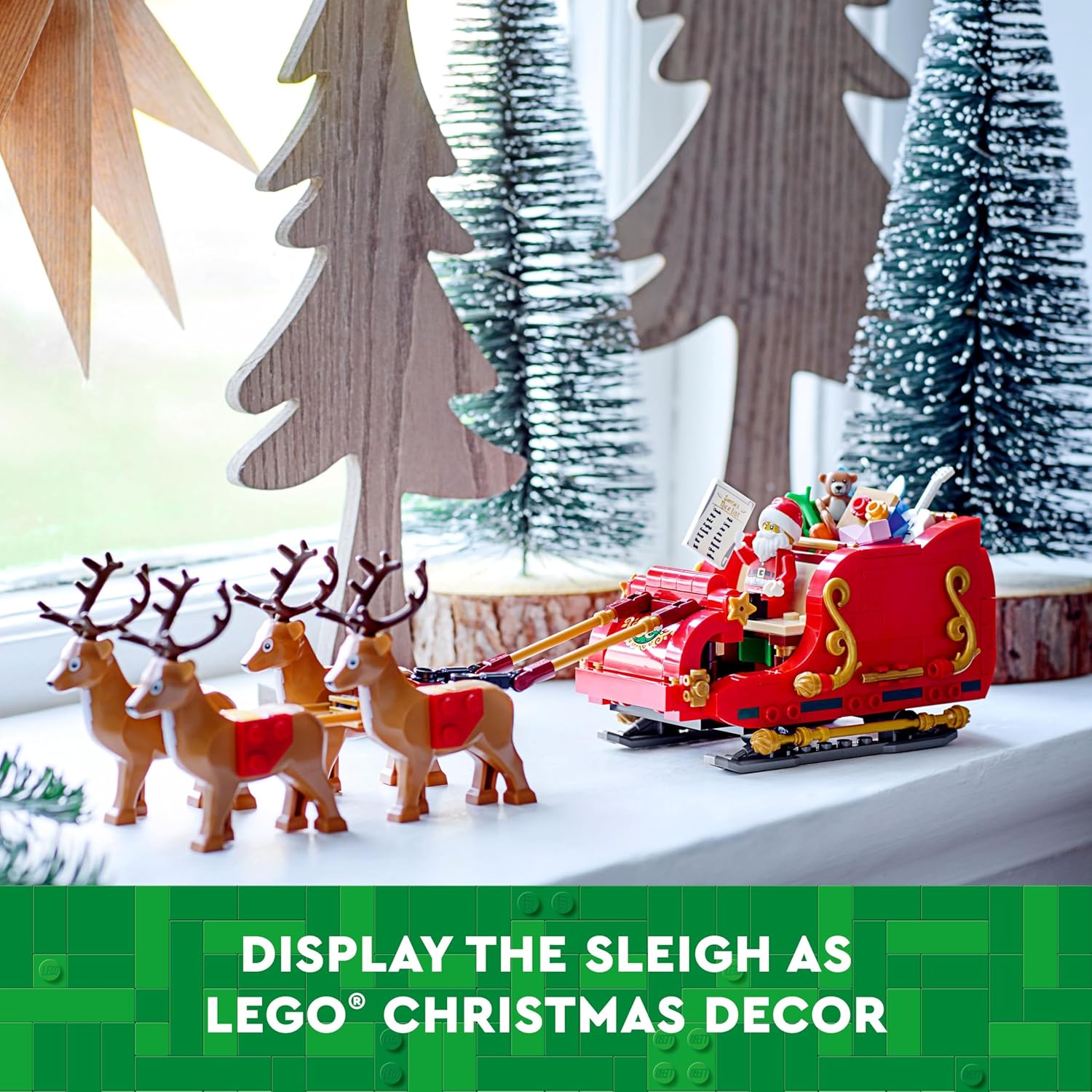 LEGO Iconic Schlitten des Weihnachtsmanns