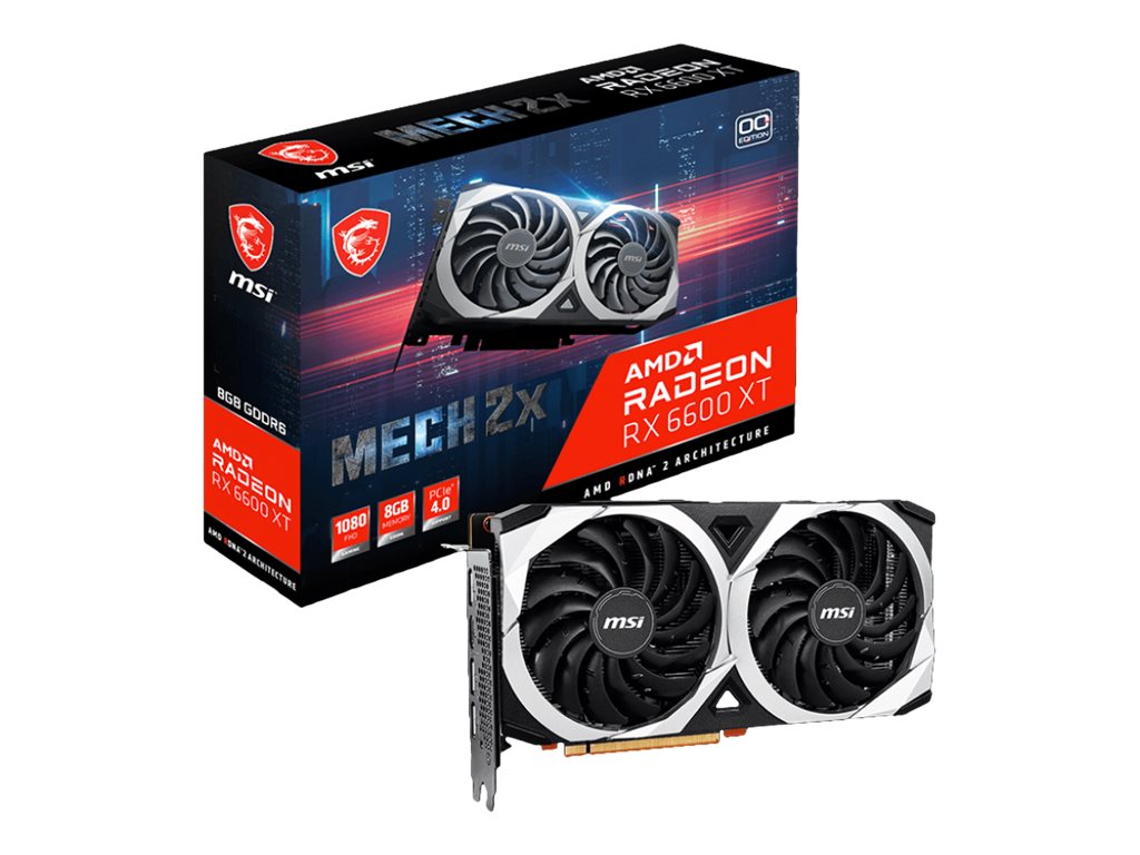 MSI Radeon RX 6600 XT MECH 2X 8G OC - Grafikkarten
