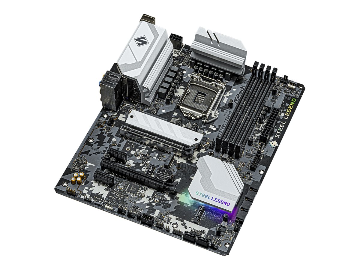 ASRock B560 Steel Legend - Motherboard - ATX - LGA1200-Sockel - B560 Chipsatz - USB-C Gen2, USB 3.2 Gen 1, USB-C Gen 2x2 - 2.5 Gigabit LAN - Onboard-Grafik (CPU erforderlich)