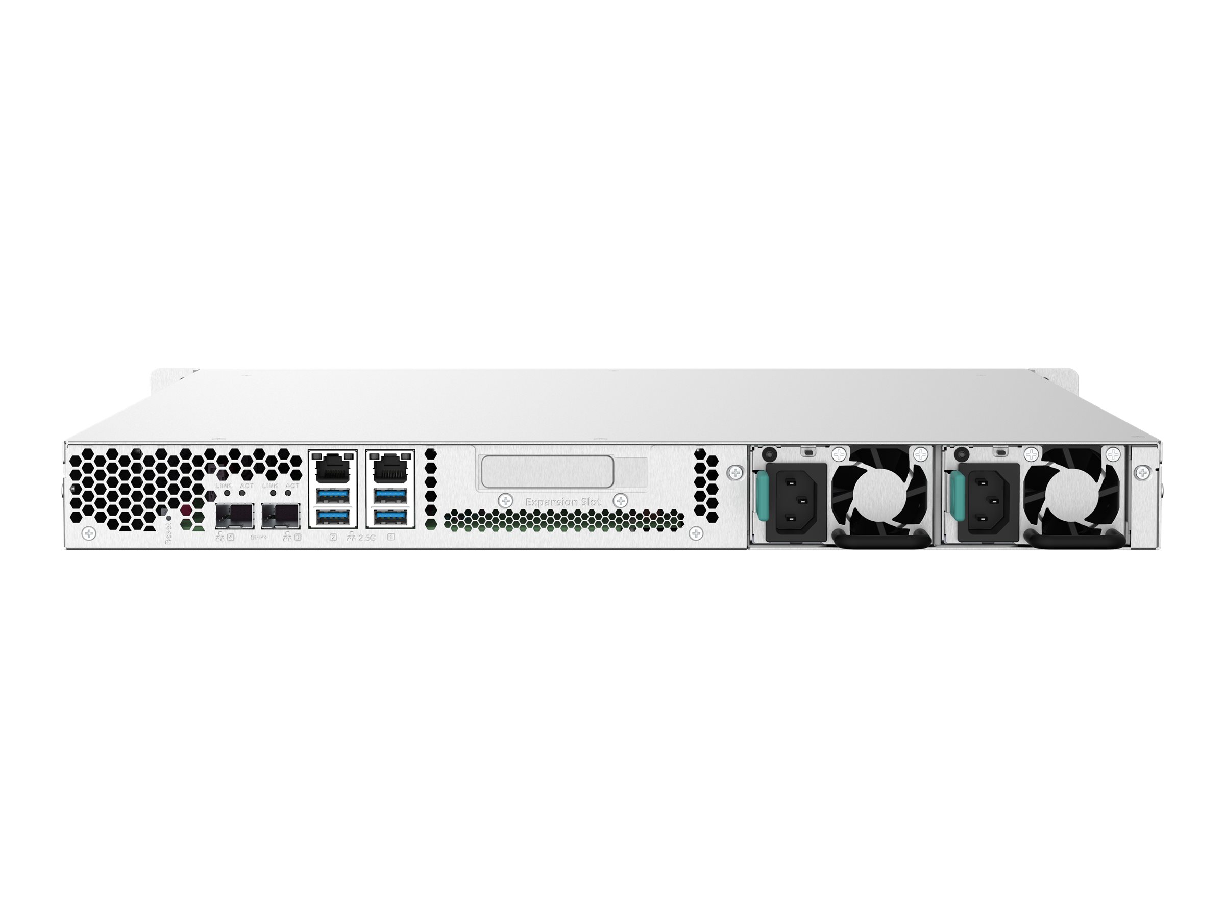 QNAP TS-432PXU-RP NAS Rack (1U) Annapurna Labs Alpine AL-324 2 GB DDR4 0 TB Schwarz