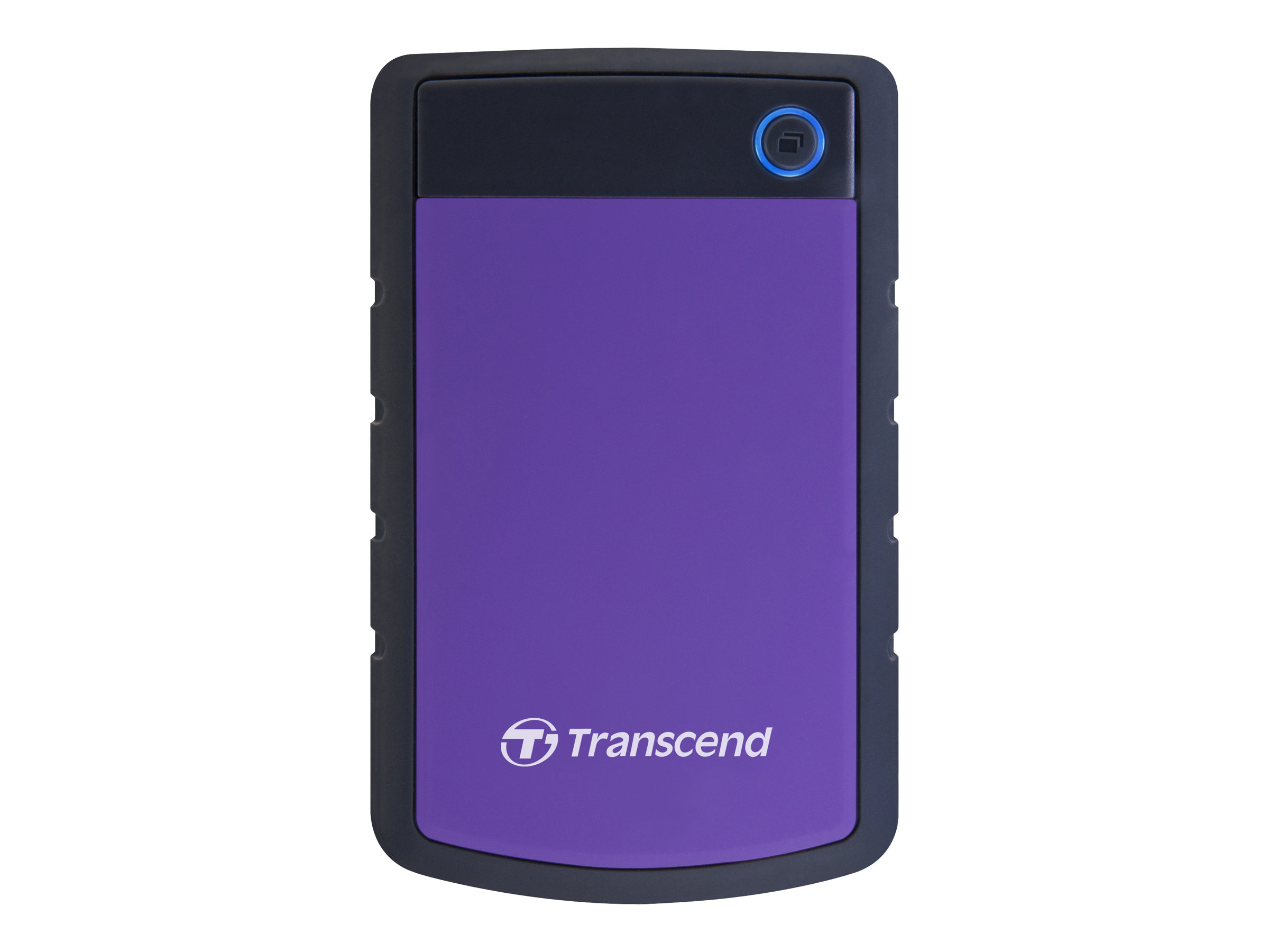 Transcend StoreJet 25H3P (USB 3.0), 2TB Externe Festplatte 5400 RPM 2.5" Micro-USB B 3.2 Gen 1 (3.1 Gen 1) Schwarz, Violett