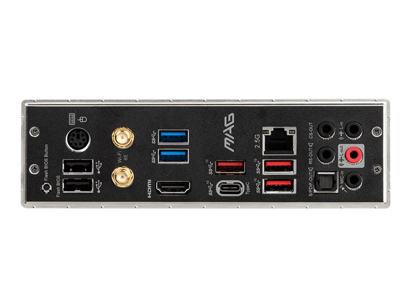 MSI MAG X570S TOMAHAWK MAX WIFI - Motherboard - ATX - Socket AM4 - AMD X570 Chipsatz - USB-C Gen2, USB 3.2 Gen 1, USB 3.2 Gen 2 - 2.5 Gigabit LAN, Wi-Fi, Bluetooth - Onboard-Grafik (CPU erforderlich)