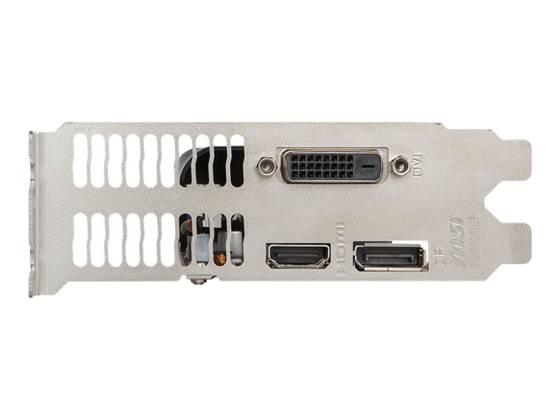 MSI GTX 1050 TI 4GT LP - Grafikkarten - GF GTX 1050 Ti MSI GTX 1050 TI 4GT LP - Grafikkarten - GF GTX 1050 Ti