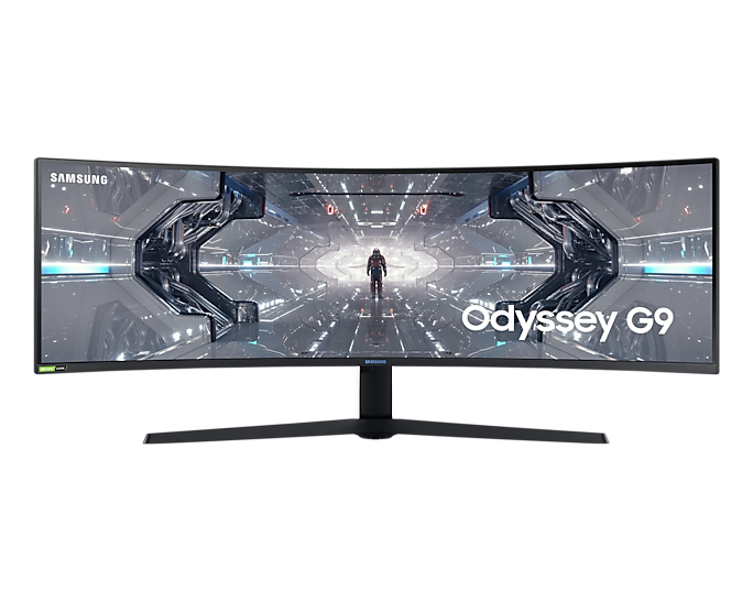 Samsung C49G94TSSR Computerbildschirm 124,5 cm (49") 5120 x 1440 Pixel UltraWide Dual Quad HD LED Schwarz, Weiß