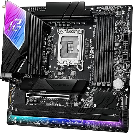 ASRock B860M Lightning WiFi DDR5 Intel S1851 retail ASRock B860M Lightning WiFi DDR5 Intel S1851 retail