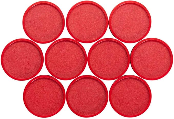 MAUL Industriemagnet rund 29mm 10 Stück rot