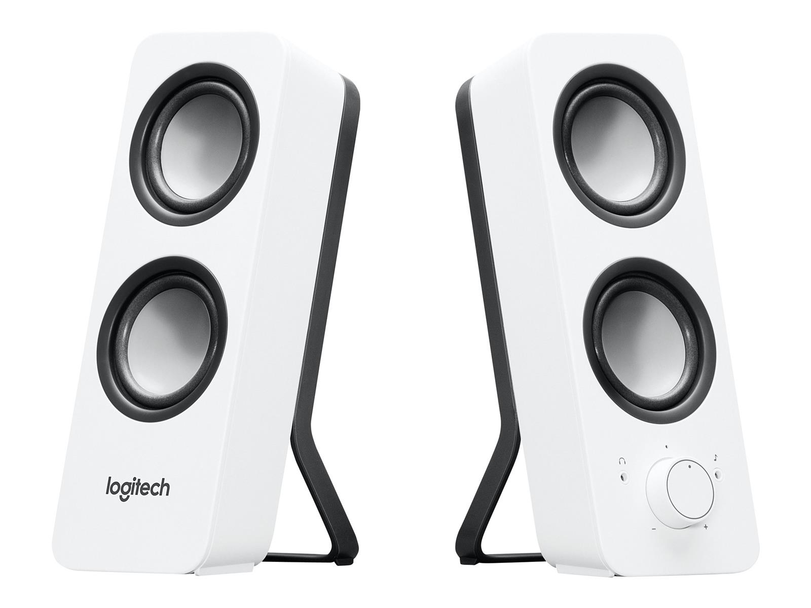 Logitech Z200 Lautsprecher Weiß Kabelgebunden