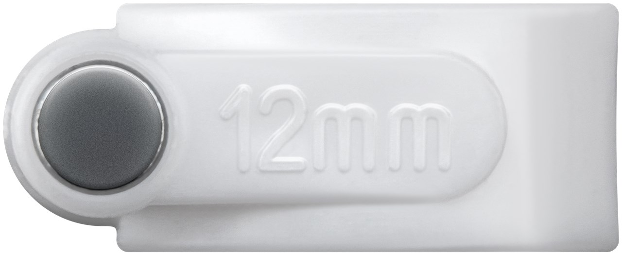 Kabelschelle 12 mm, weiß Kabelschelle 12 mm, weiß