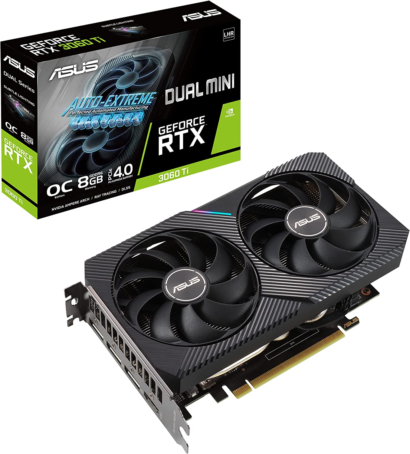 ASUS DUAL-RTX3060TI-O8G-MINI-V2 - Grafikkarten