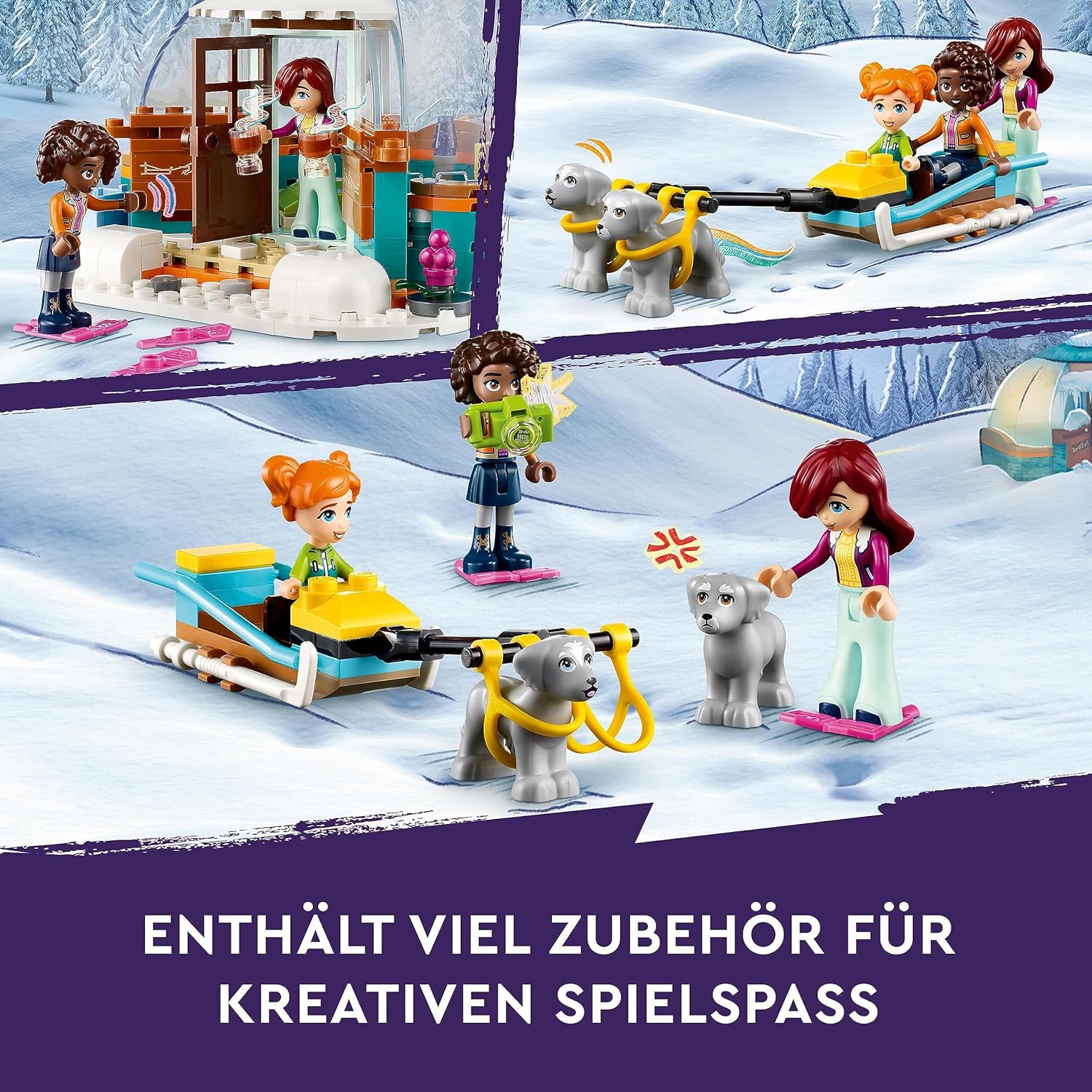 LEGO®  41760 - Friends Ferien im Iglu (491 Teile)