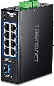 TRENDnet 9-PORT INDUSTRIAL 2.5G DIN-RAIL - Switch
