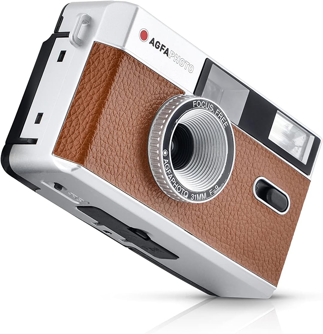 Agfaphoto Reusable Photo Camera 35mm braun