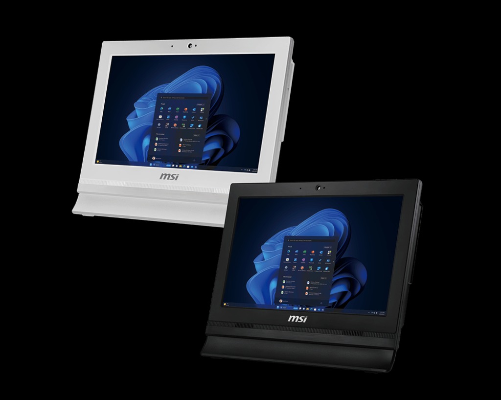 MSI PRO AP162T ADL-018XDE All-in-One PC/Workstation Intel® N N100 39,6 cm (15.6") 1920 x 1080 Pixel Touchscreen All-in-One-PC 4 GB DDR4-SDRAM 128 GB SSD Windows 11 Home Wi-Fi 5 (802.11ac) Schwarz