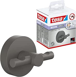 Tesa 40585-00000-00 MOON GREY Haken Klebstoff Grau matt