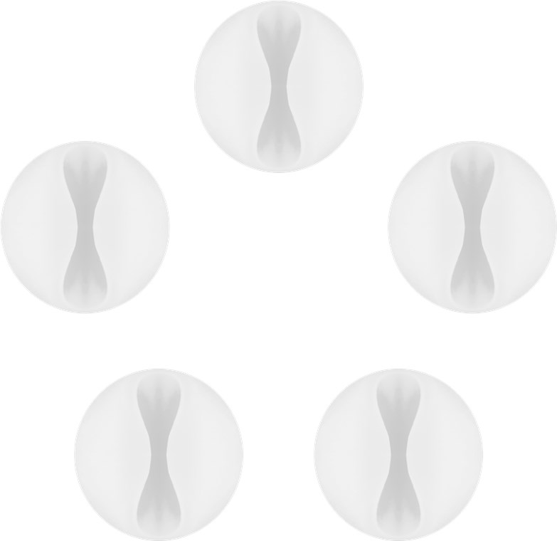 Kabelmanagement 1-Slot, weiß Kabelmanagement 1-Slot, weiß